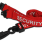 SECURITY Pre-Printed Lanyards 100pc