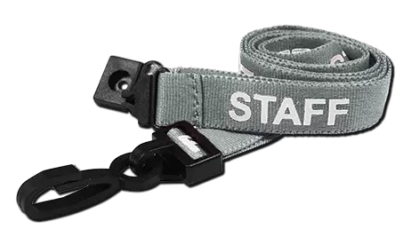 STAFF Pre-Printed Lanyards 100pc