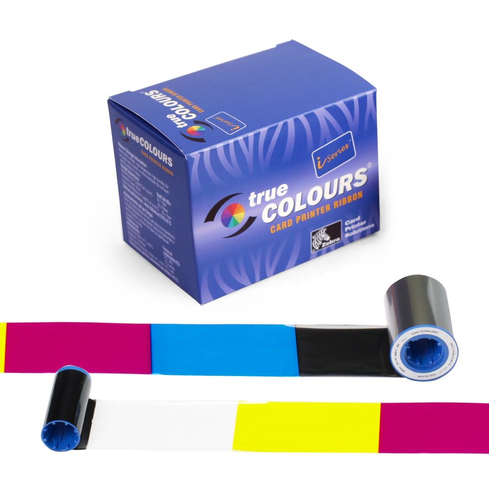 Zebra YMCK Colour Printer Ribbon (ZXP8 & 9)