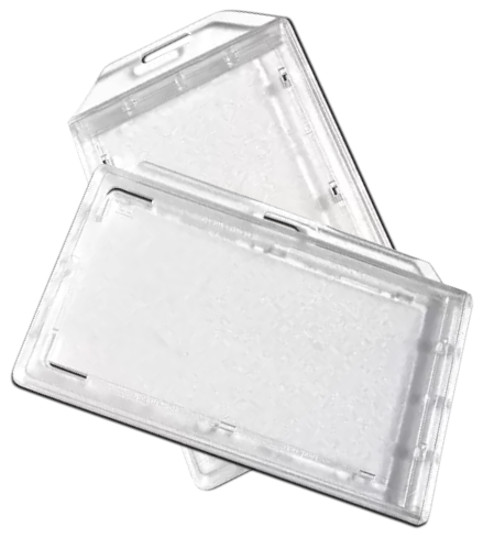 Lockable Card Holders with Permanent Caps 100pc