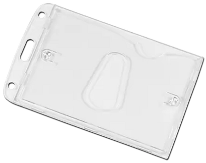 Standard Crystal Card Holders with Thumb Ejection Slot 100pc